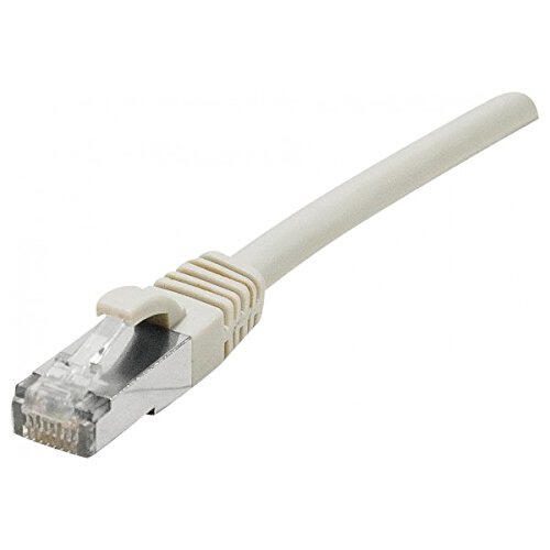 exertisConnect Exertis Connect Patchkabel Cat. 6A, U/UTP, mit Rastnasenschutz, grau, 10,0 m 859455