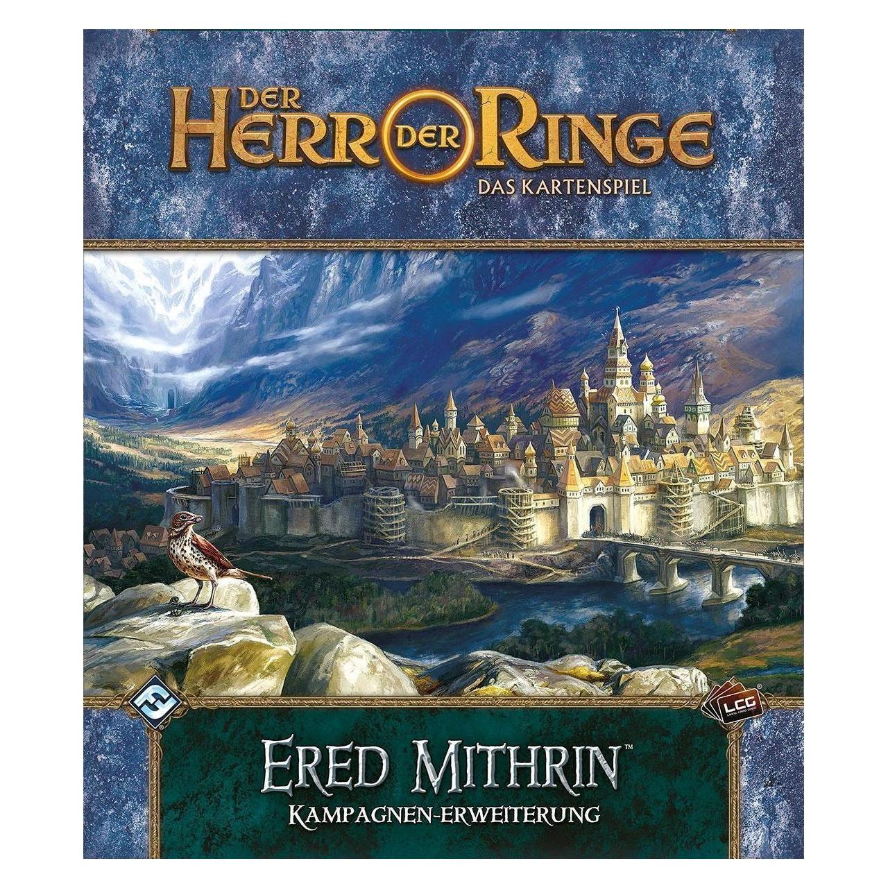 FFG FFGD2847 - Der Herr der Ringe: Das Kartenspiel - Ered Mithrin (Kampagnen-Erweiterung) (Deutsch, 1 - 4 Spieler) (FFGD2847)