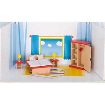 goki Puppenmöbel Schlafzimmer, Holz
