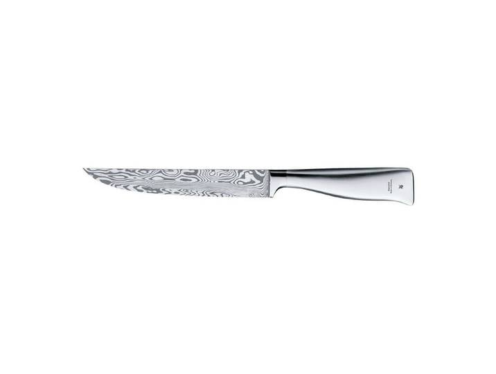 WMF Fleischmesser Grand Gourmet Damasteel® Fleischmesser, 17 cm, Performance Cut, Holzkassette, Klinge 17 cm