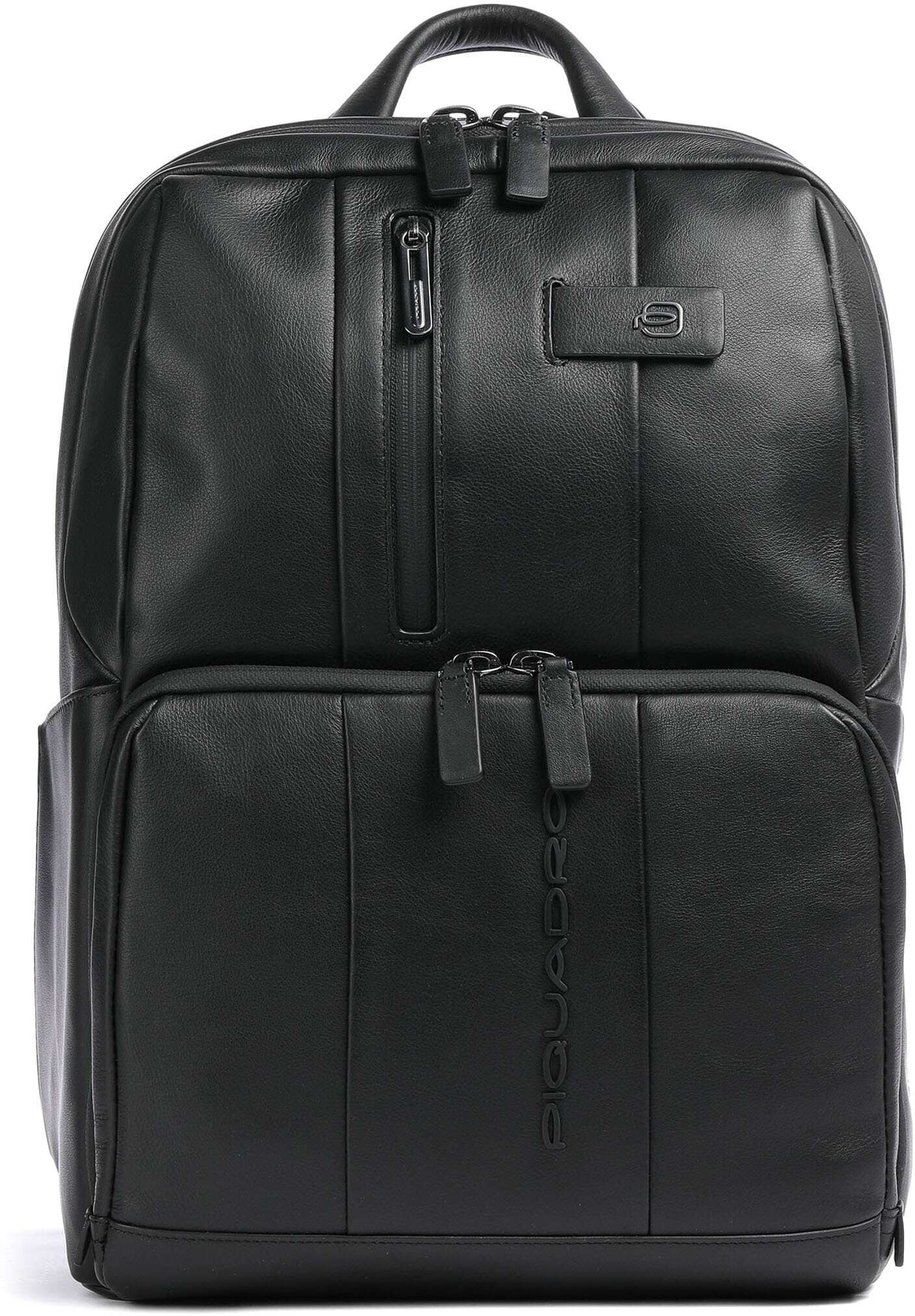 Piquadro Urban Laptop-Rucksack, schwarz
