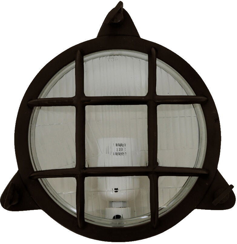 KS Verlichting Muurlamp Clipper Gebrand Brons