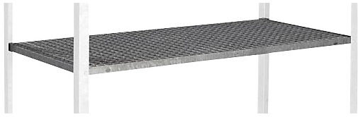 Stahl-Gitterrost, als 3. zusätzliche Ebene, HxBxT 30 x 1300 x 620 mm CEMO