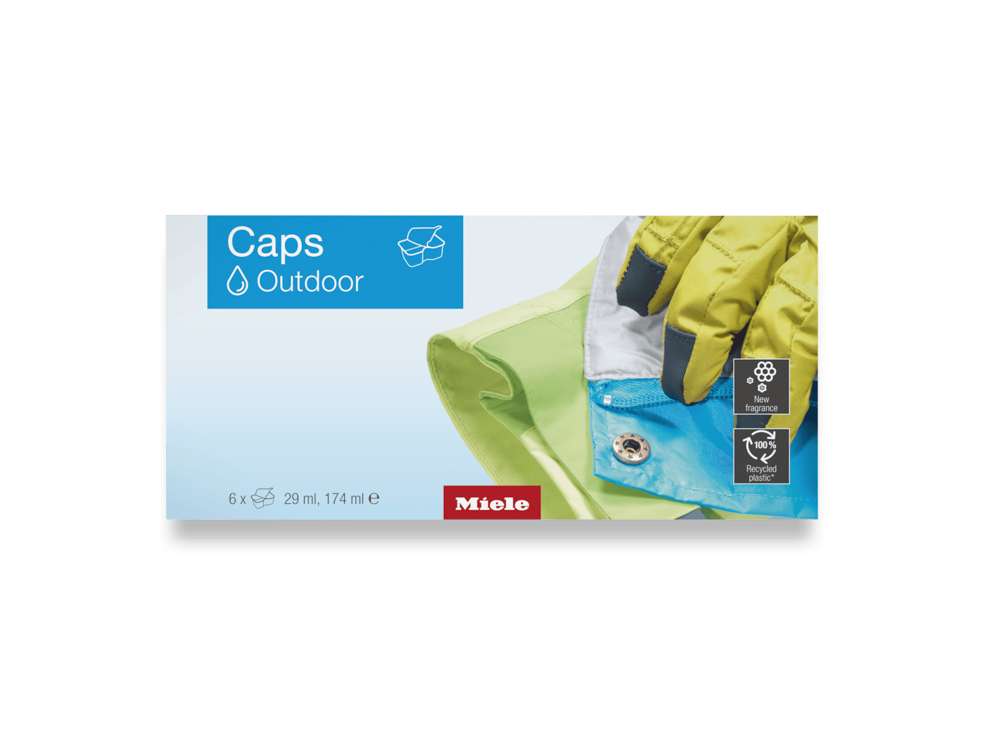 Miele WACOU0603L Caps Outdoor 6er Pack 12014110