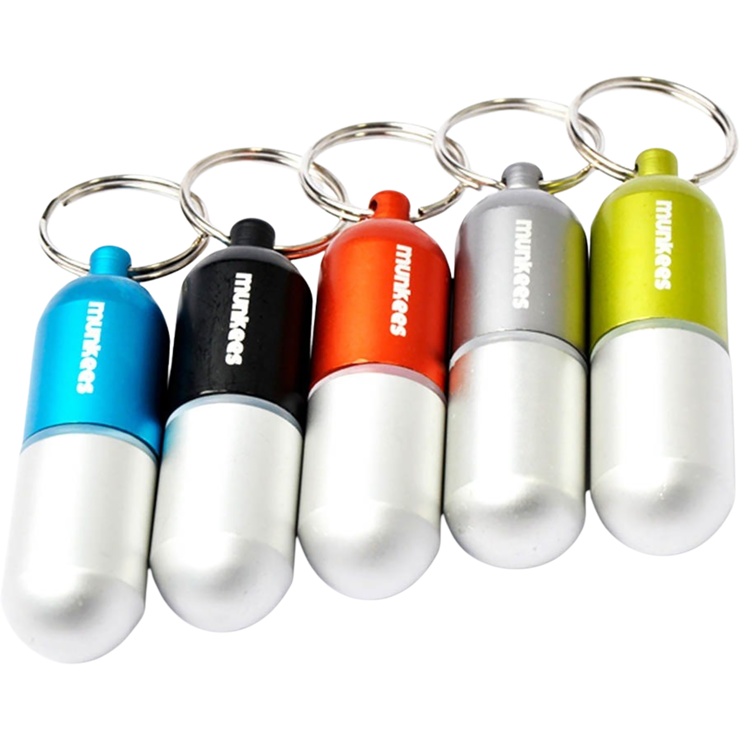 Munkees Waterproof M Kapsel Schlüsselanhänger blau