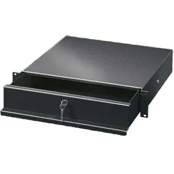 Rittal Drawer for mounting level, 3U, 1 pc(s), Serverschrank Zubehör, Schwarz