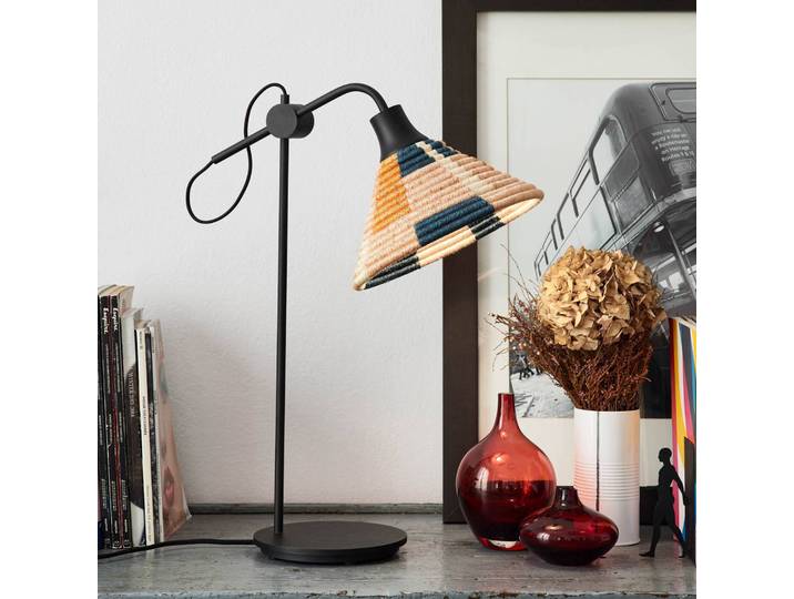 Design tafellamp Parrot, zwart, Woon-/ Eetkamer, metaal, Design, tafellamp