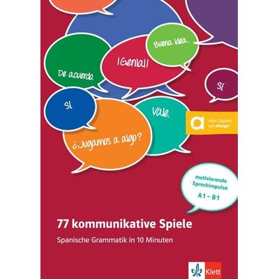 77 kommunikative Spiele, Taschenbuch von Maria Victoria Rojas Riether, Klett Sprachen GmbH, 978-3-12-526816-6