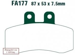 EBC Brakes FA177 Bremsbeläge