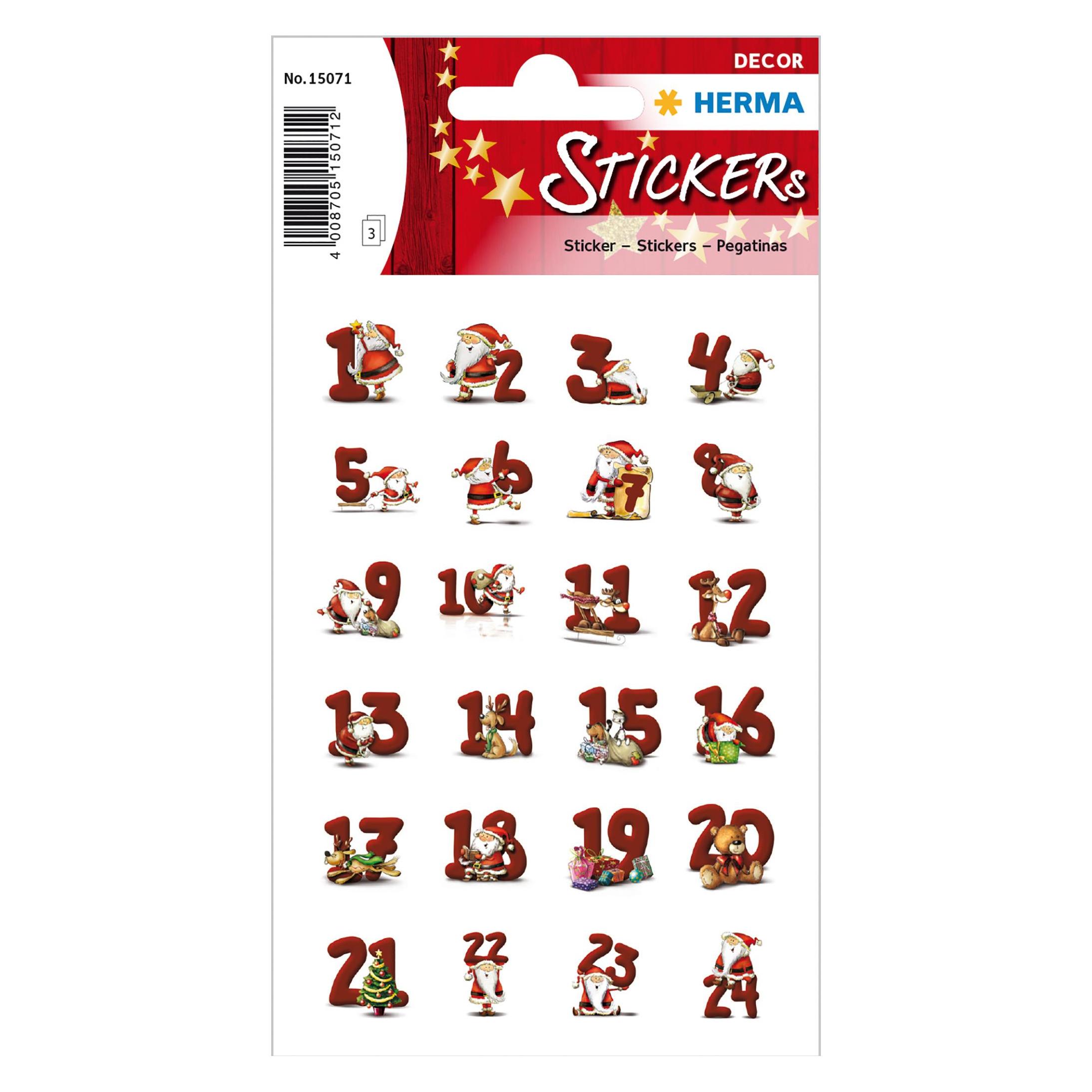Herma Zahlen Etiketten (15071)