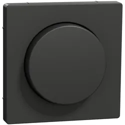 Merten MEG5250-6034 Zentralplatte mit Drehknopf, Anthrazit, System Design MEG52506034
