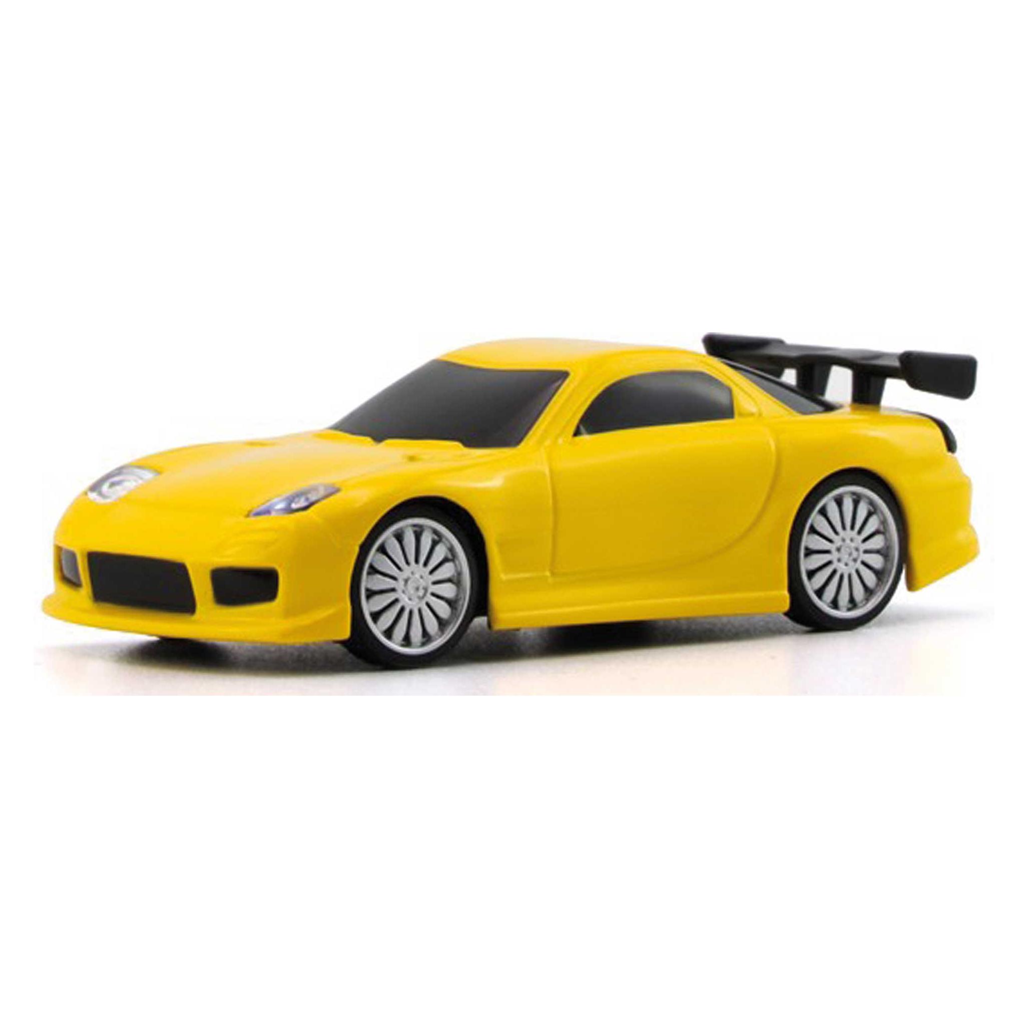 Turbo Racing 1/76 C71 Sports RC Car RTR gelb (RTR Ready-to-Run) (TB-C71-YE)