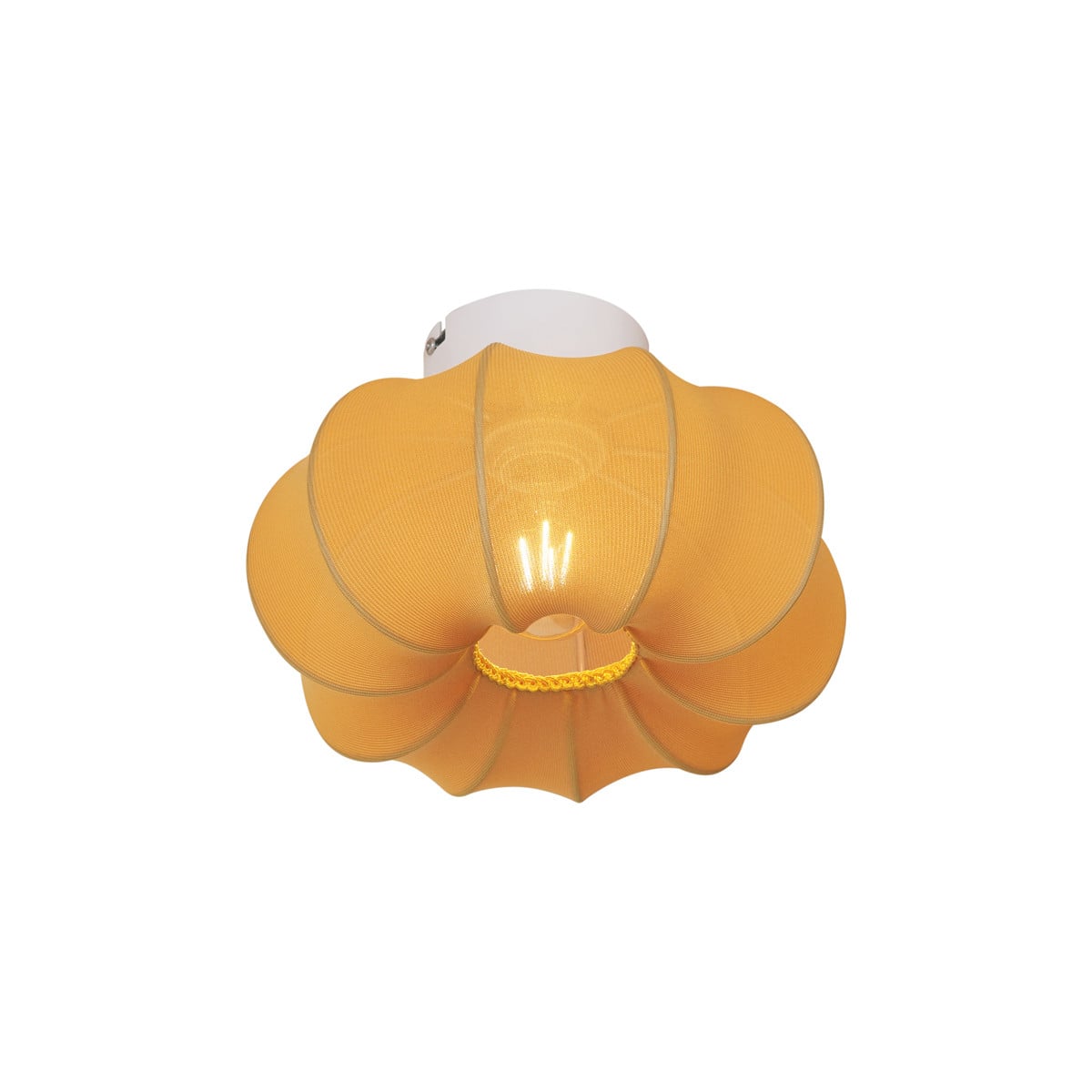 Qazqa Japandi plafondlamp goud/messing - 27 cm