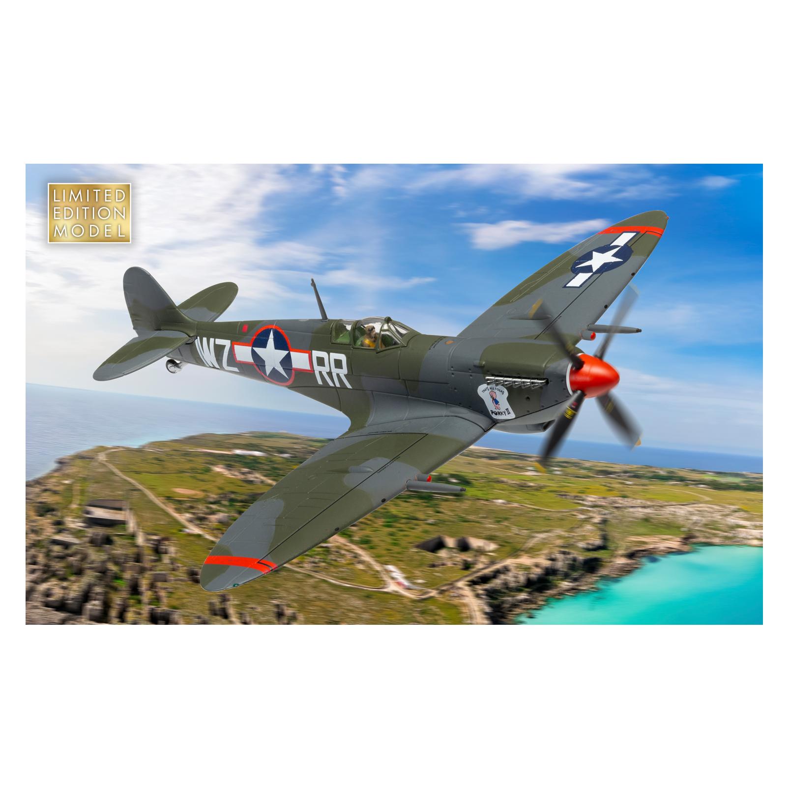 Corgi Supermarine Spitfire Mk.IXc, (MH656) WZ-RR Porky II, Lt. Robert Connor, 309th Fighter Squadron, 31 (AA29104)