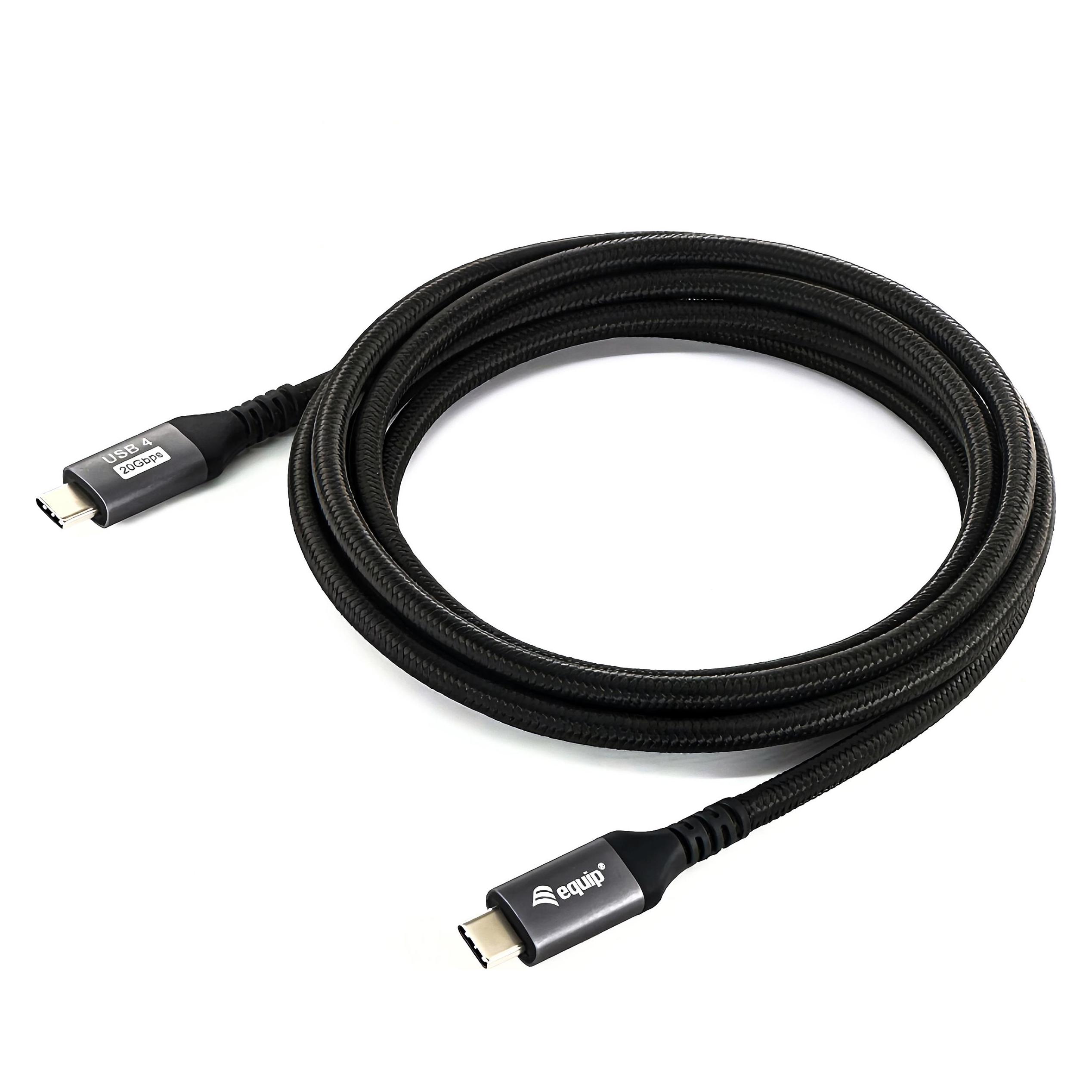 equip USB C - USB C (2 m, USB 4, 100 W) (128382)