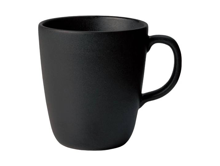 Aida Tasse Raw avec anse 35 cl Titanium black