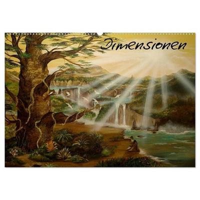 Dimensionen (Wandkalender 2027 DIN A2 quer), CALVENDO Monatskalender