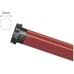 Heicko, Elektromotor, HR6020-17 Rohrmotor 60 mm 45 kg 203 W 20 Nm