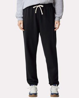 American Apparel RF491 ReFlex Fleece Sweatpants in Black size 2XL