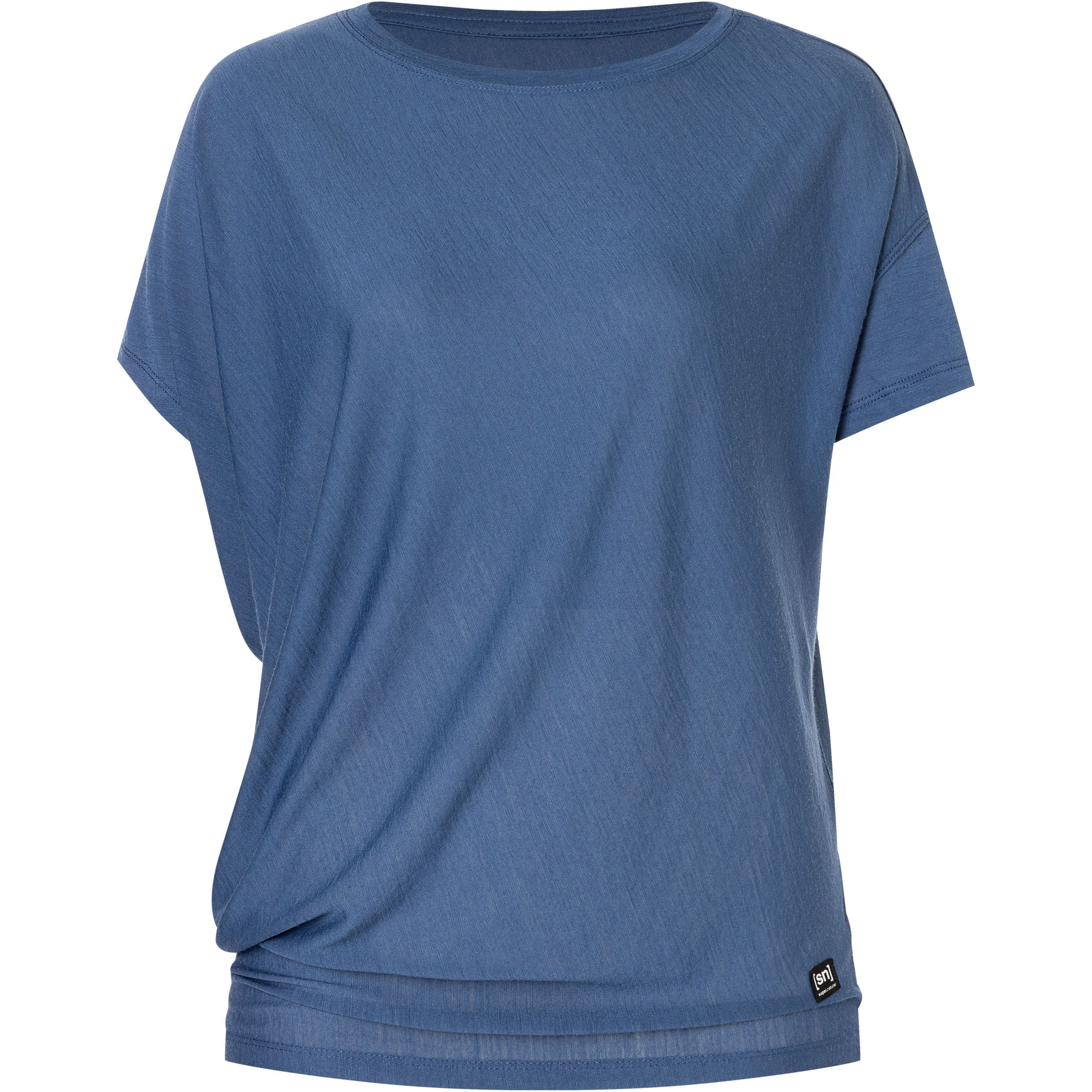 Super.Natural Yoga Loose Damen T-Shirts blau Größe S Lifestyle | Yoga Hautfreundlich Merinowolle