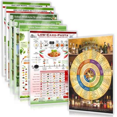 [7er Set] Mix & Cook - Die Kartenküche (2024), Set von Samuel Cremer,Www.futurepacemedia.de,Alfred Zenz,Mark Nowakowski, HarmonyFox Media Verlag,
