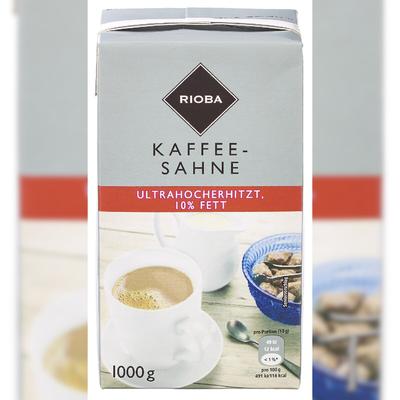 RIOBA Kaffeesahne 10 % Fett (1 kg)