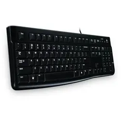 Logitech Keyboard K120 for Business Tastatur Büro USB QWERTZ Schweiz Schwarz