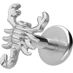 Titan Labret mit Innengewinde SKORPION