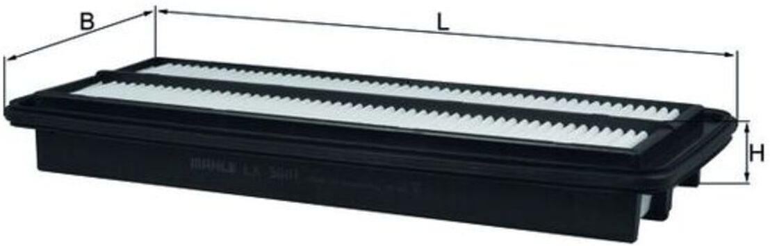 Ilmansuodatin Knecht Lx 3601