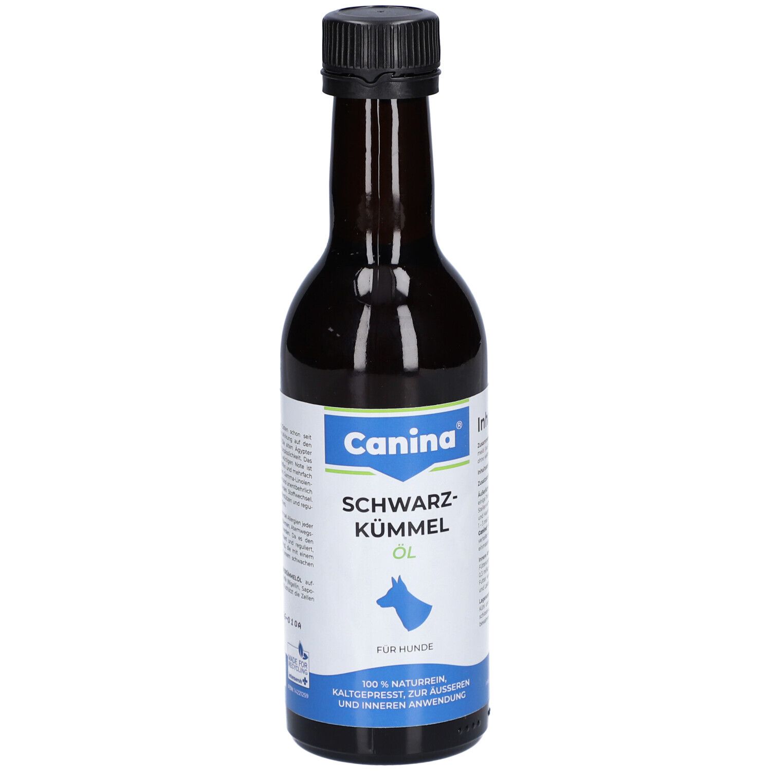 Schwarzkümmelöl Einzelfuttermittel f.Hunde 250 ml Öl