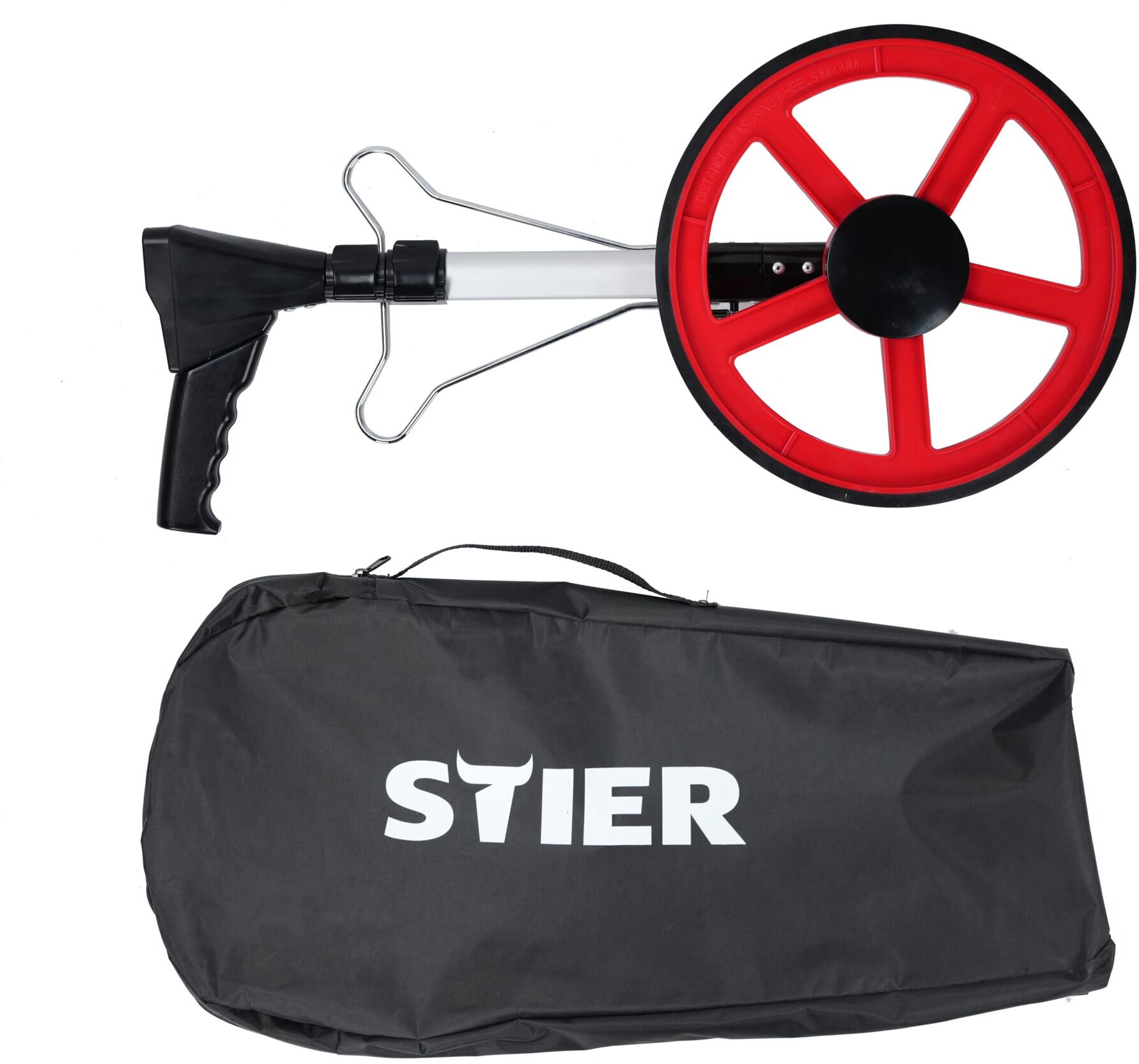 STIER Messrad SMR-318, digitaler Zähler, 318 mm Raddurchmesser, 1 m Umfang (906205)