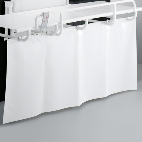 Pressalit Vorhang 180 cm für Duschliege Pflegeliege SCT 1000, Accessoires, R8421000, weiß