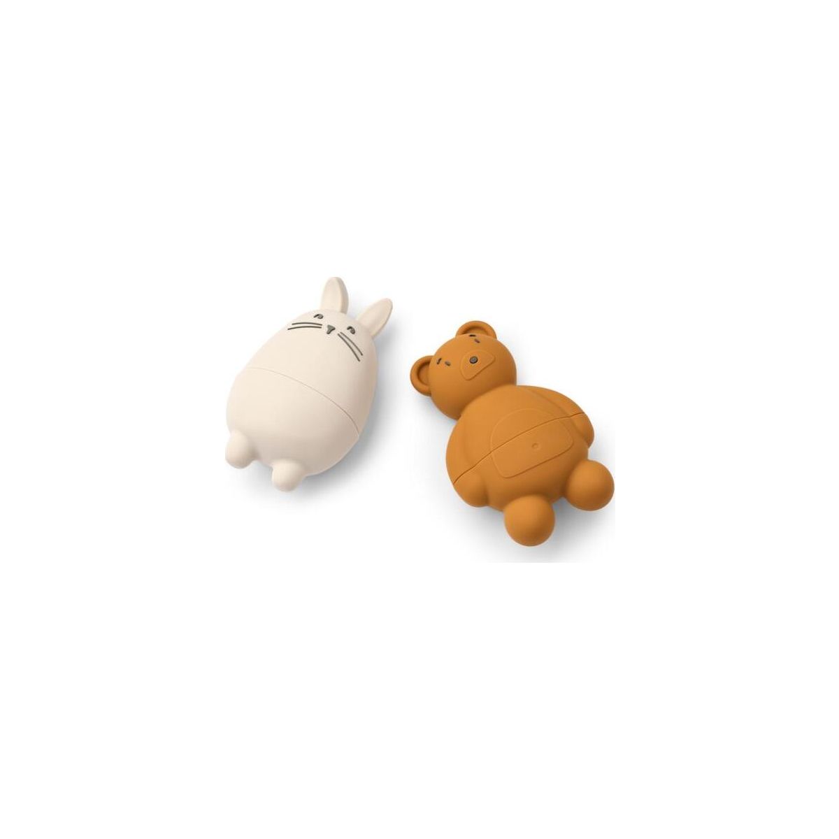 Liewood Duncan Classic Silicone Bath Toys sandy / mustard mix (5075) ONE SIZE LW20423-5075-ONE SIZE-CU