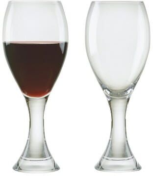 Anton Studios Anton Studio Designs Manhattan Set of 2 Red Wine Glasses