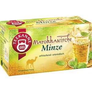 Teekanne Tee Marokkanische Minze, Kräutertee, 36 g, 20 Beutel