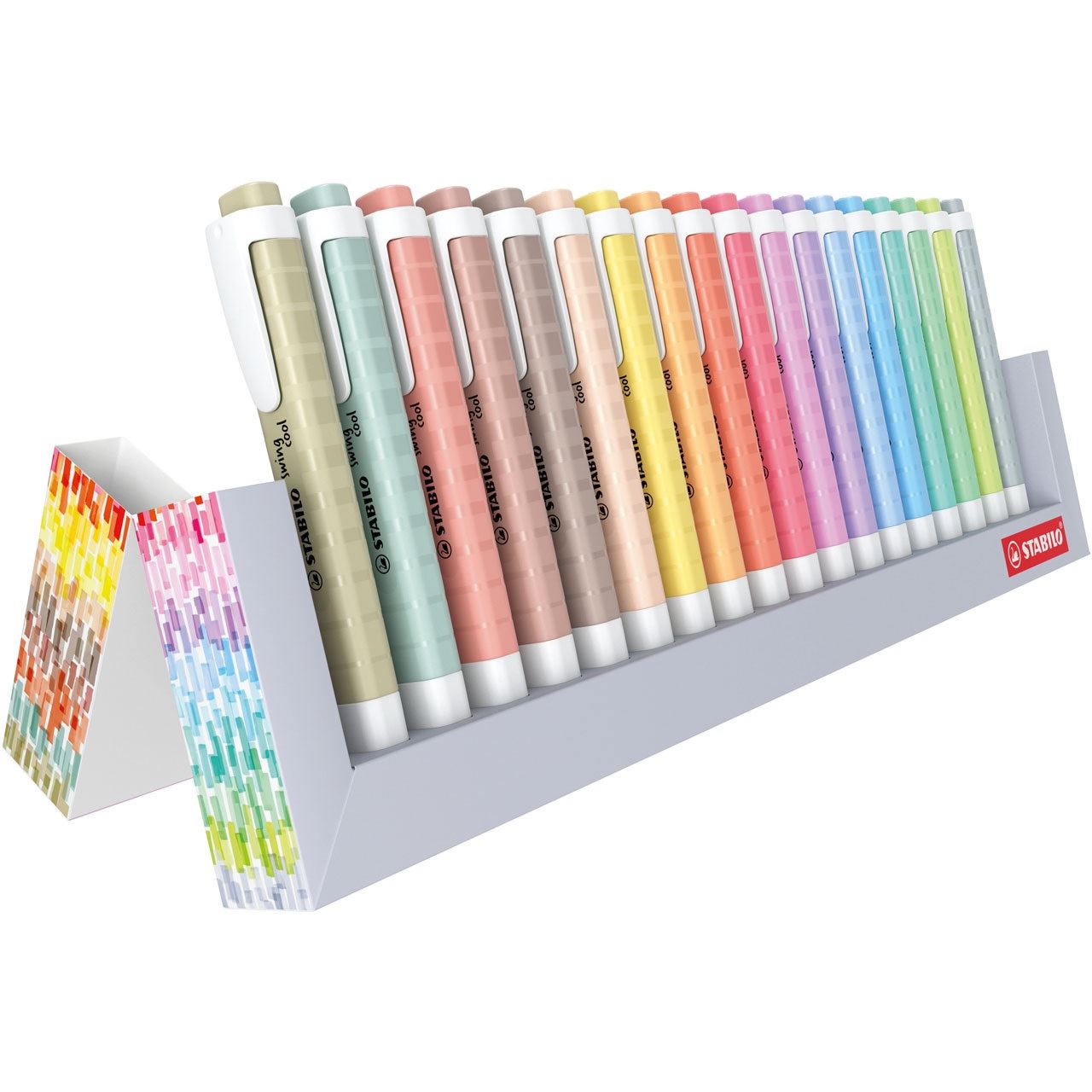 STABILO swing cool NatureCOLORS Textmarker farbsortiert, 18 St.