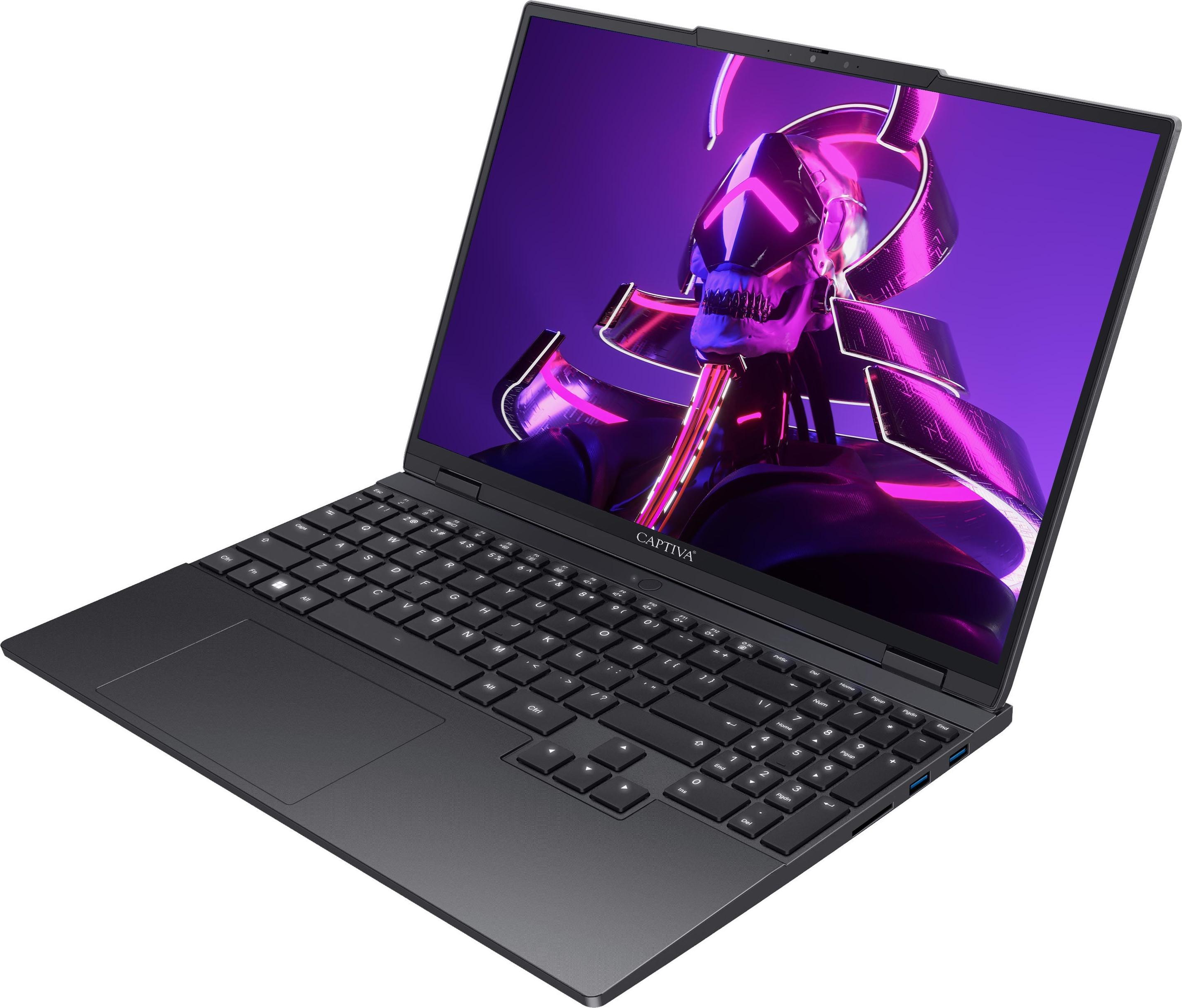 CAPTIVA Business/Office R94-443GE, AMD Ryzen 7, 3,8 GHz, 38,9 cm (15.3"), 2560 x 1600 Pixel, 16 GB, 500 GB