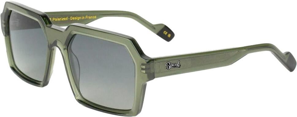 Binocle Eyewear  - Tyler Shiny Kaki Gradient Grey Polarized - Lunettes de soleil