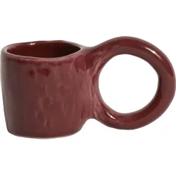 Donut Espressotassen bordeauxrot, 2 St.