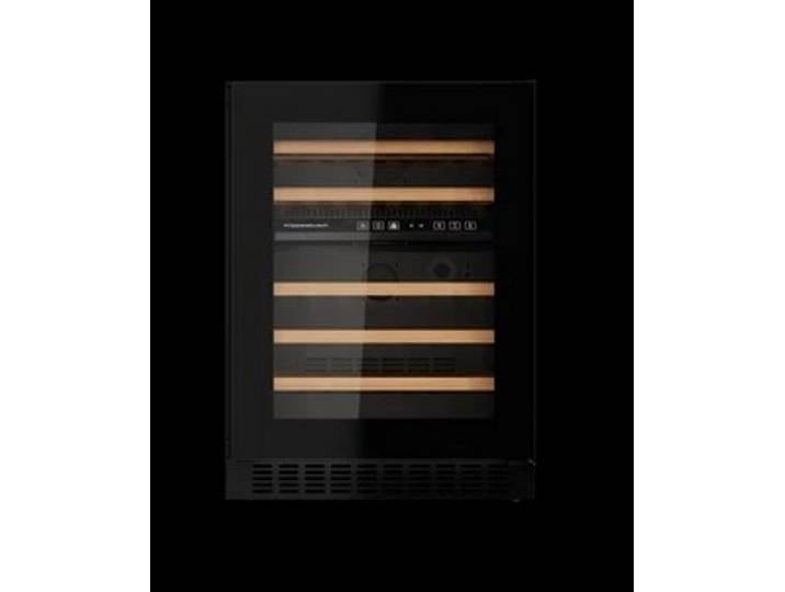 Küppersbusch Einbauweinkühlschrank FWKU1851.0S, für 46 Standardflaschen á 0,75l,LED Innenbeleuchtung, Türanschlag wechselbar, Temperaturregelung