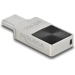 Delock Mini (256 GB, USB-C), USB Stick, Grau