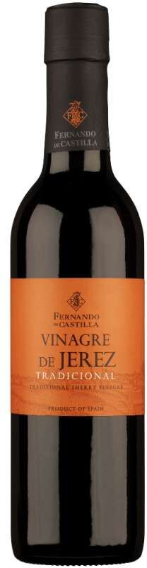 Bodegas Rey Fernando de Castilla Vinagre de Jerez Tradicional Fernando de Castilla 37,5 cl - Auténtico sabor español