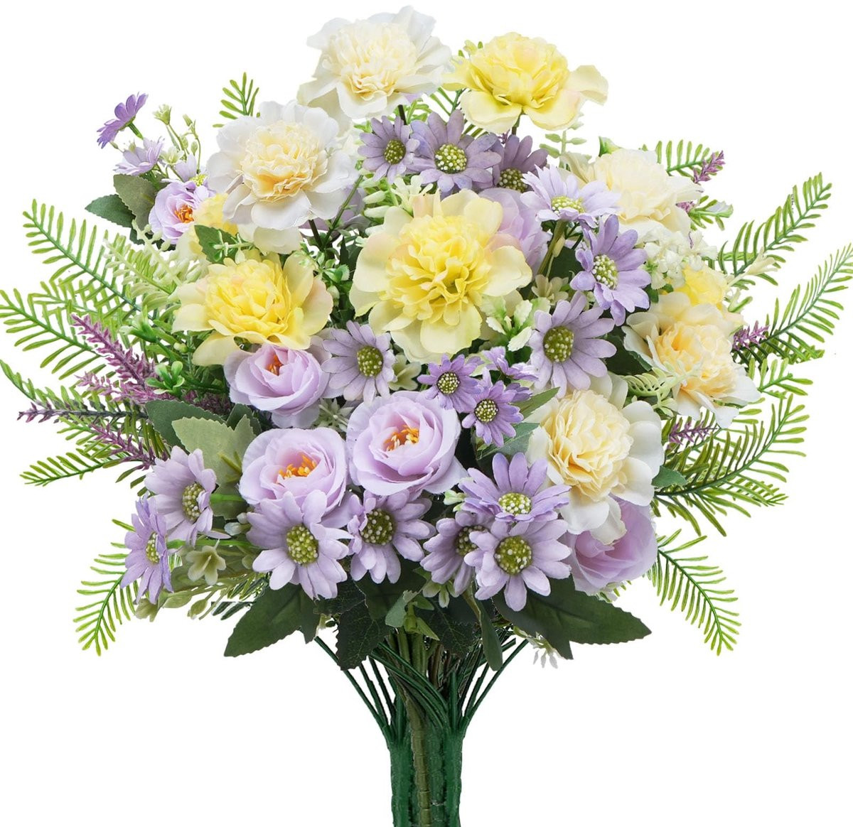 Merkloos Kunstbloemen Boeket met Lavendel en Rozen voor Decoratie