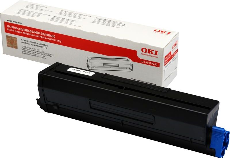 Oki 43979202 - Noir - Toner Noir