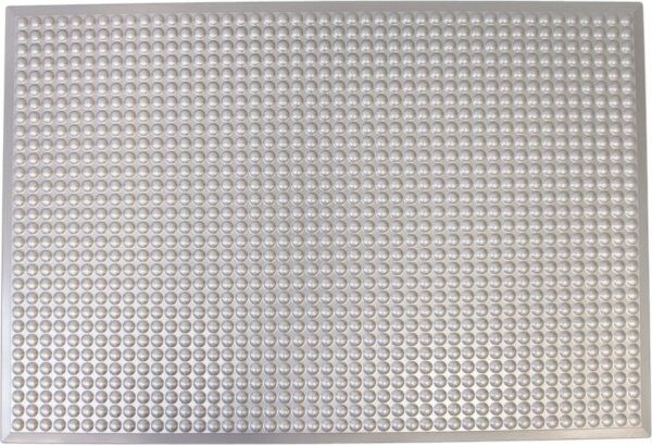 Ergomat Arbejdsmåtte Infinity Bubble 90x120cm Sølv