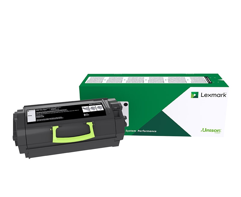 Lexmark 63B2X00 MX718 Lexmark Extra High Yield Rückgabe-Toner Schwarz für 45.000