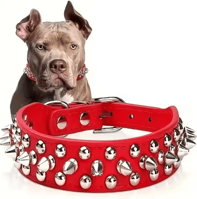 Inspire Picks RebelPaws Punk Spike Dog Collar For Small Dogs & Cats rd xxl