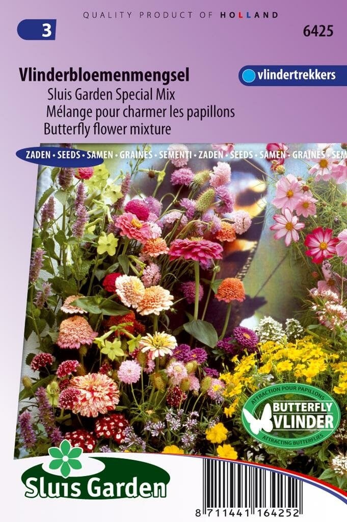 Sluis Garden Vlinderbloemen mengsel bloemenzaden