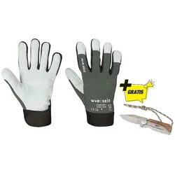 Handschuhpaket Corium Größe L mit Gratis Taschenmesser WS