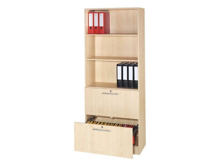 Otto Office Premium Mehrzweckregal OTTO Office Line III, mit abschließbaren Hängeregistraturauszügen